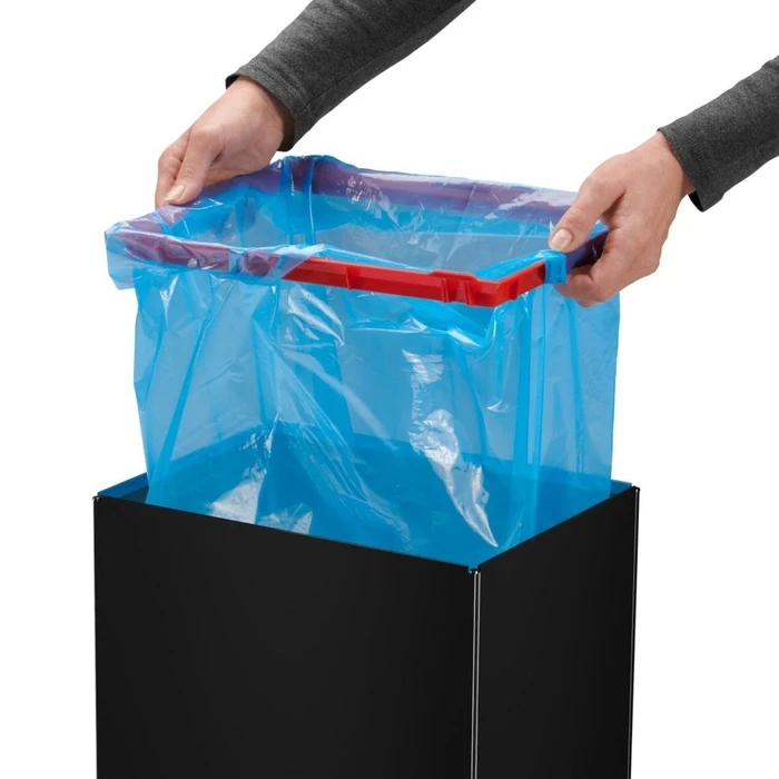 Hailo Big-Box Swing XL Black 52 L Waste Bin