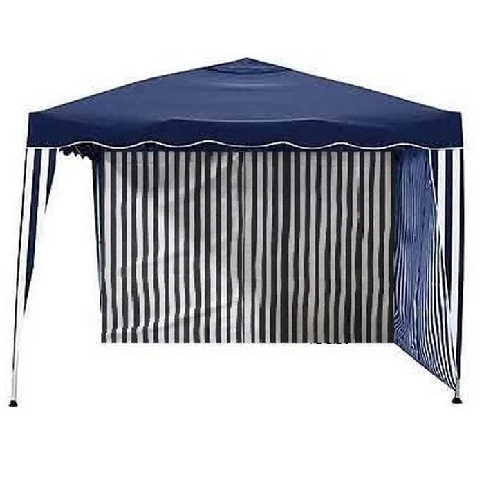Velco Side Wall Striped Blue-White 300x200cm POL 160gr