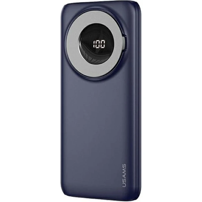 USAMS Powerbank PB62 10000mAh 20W QC3.0+PD Magnetic Wireless Fast Charge nebieski/blue 10KCD17104 (US-CD171)