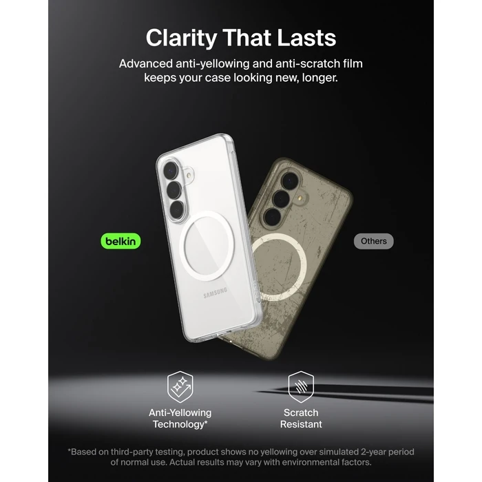 Belkin SheerForce Protect S26 Clear Protective Case (MSB012HQCL)