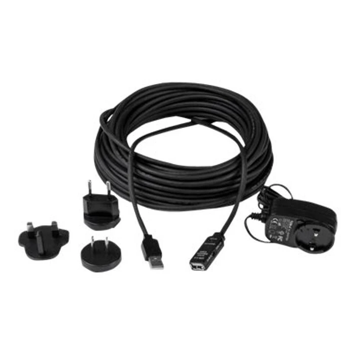 Καλώδιο USB StarTech.com 10m Active USB 2.0 Extension - Male / Female