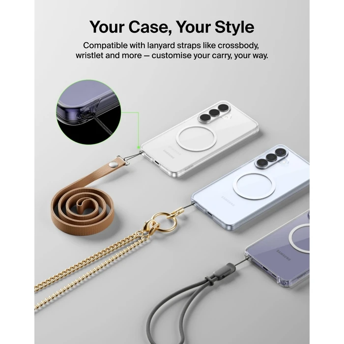 Belkin SheerForce Protect Case for Samsung Galaxy S26 Ultra - Transparent (MSB014HQCL)
