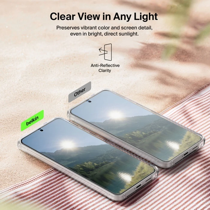 Belkin 3-in-1 Bundle Camera/Screen Protector + Case for Samsung Galaxy S26 (BUA002HQ)