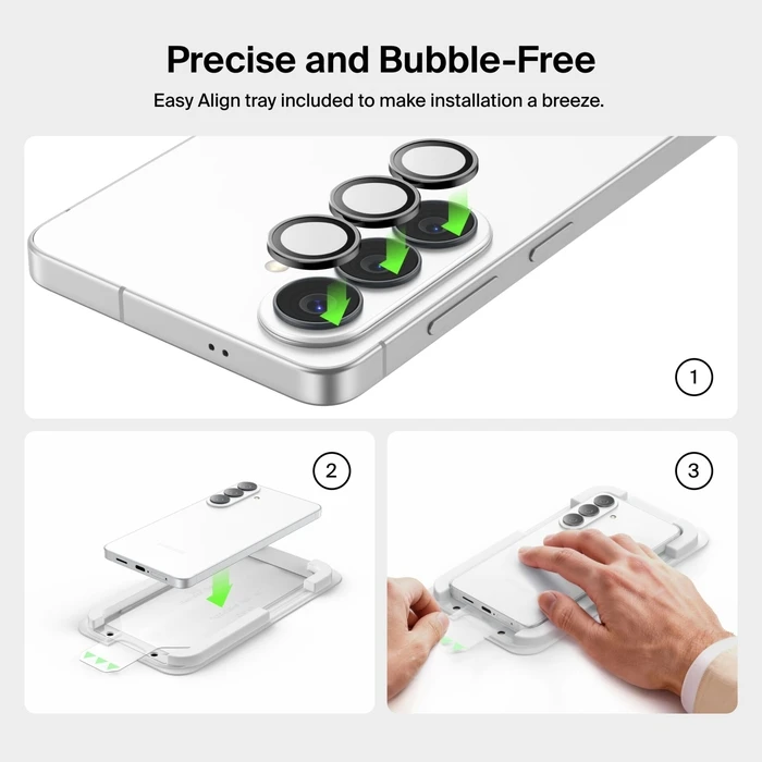 Belkin 3-in-1 Bundle Camera/Screen Protector + Case for Samsung Galaxy S26 (BUA002HQ)