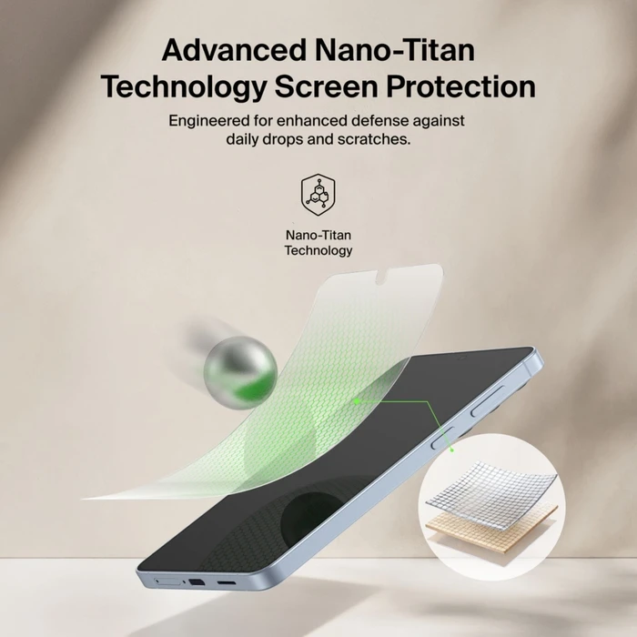 Belkin Titan Ecoguard Screen Protector for Samsung Galaxy S26+ (OVB079HQ)