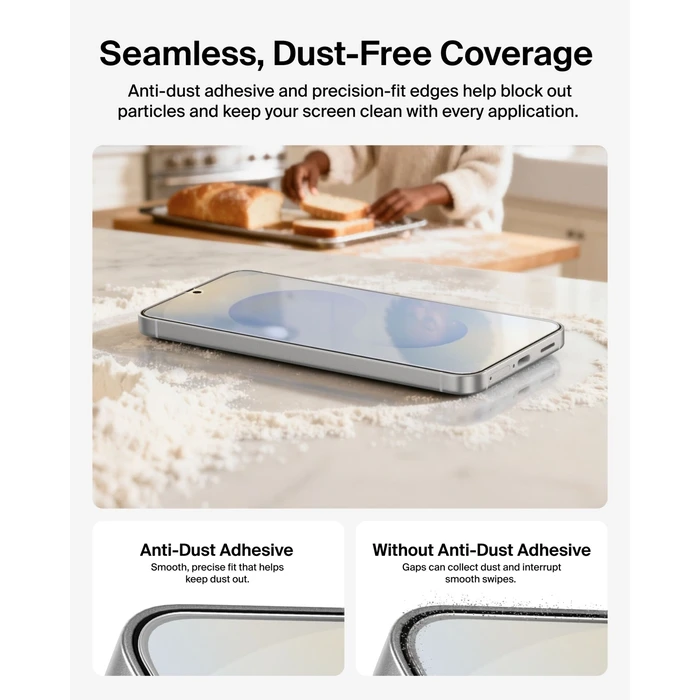 Belkin Tempered Glass Screen Protector for Samsung Galaxy S26+ (OVB073HQ)