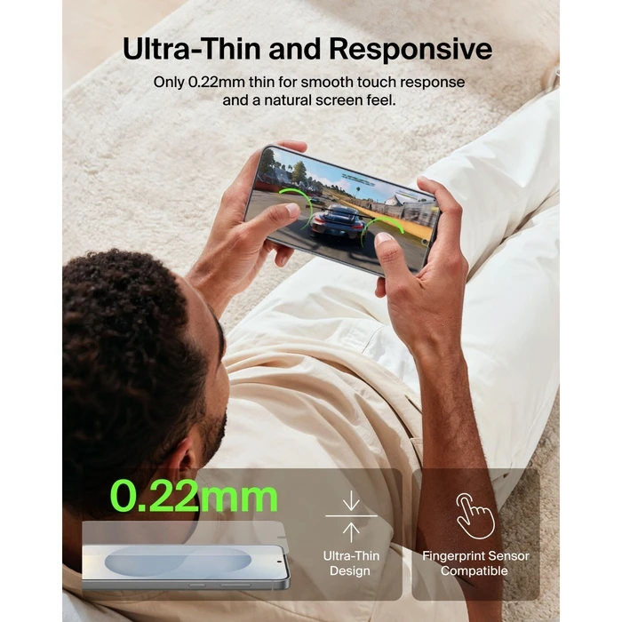Belkin Tempered Glass Screen Protector for Samsung Galaxy S26+ (OVB073HQ)