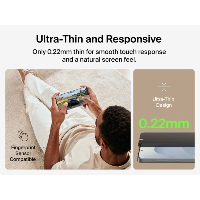 Belkin Privacy Screen Protector (Galaxy S26) - OVB075HQ
