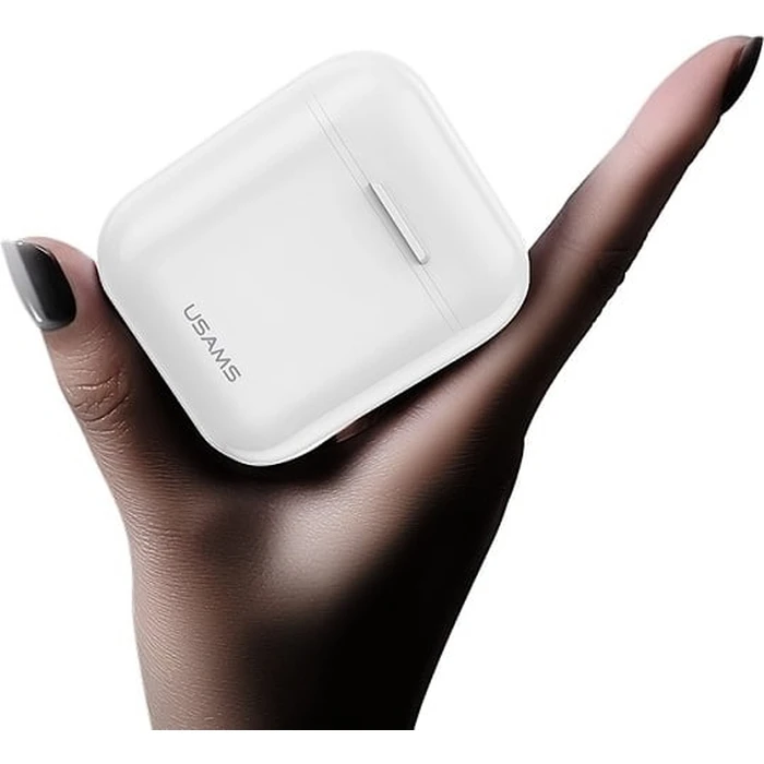 USAMS Earphones Bluetooth 5.0 TWS LU series white BHULU01