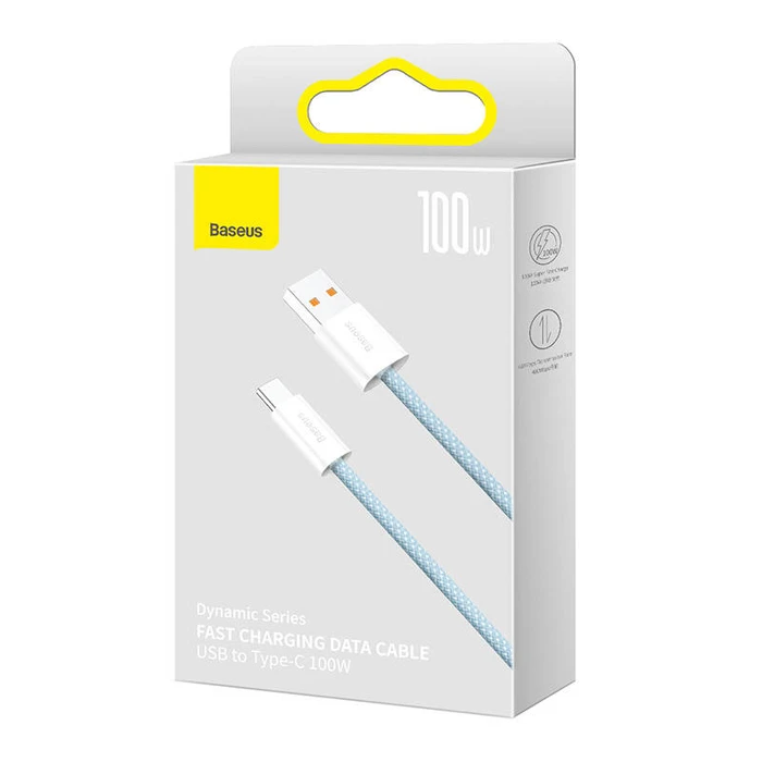 Καλώδιο USB to USB-C Baseus Dynamic Series, 100W, 2m (blue)
