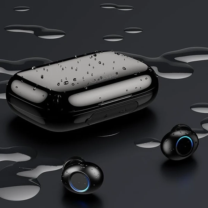 USAMS Earphones Bluetooth 5.0 TWS YJ series black BHUYJ01