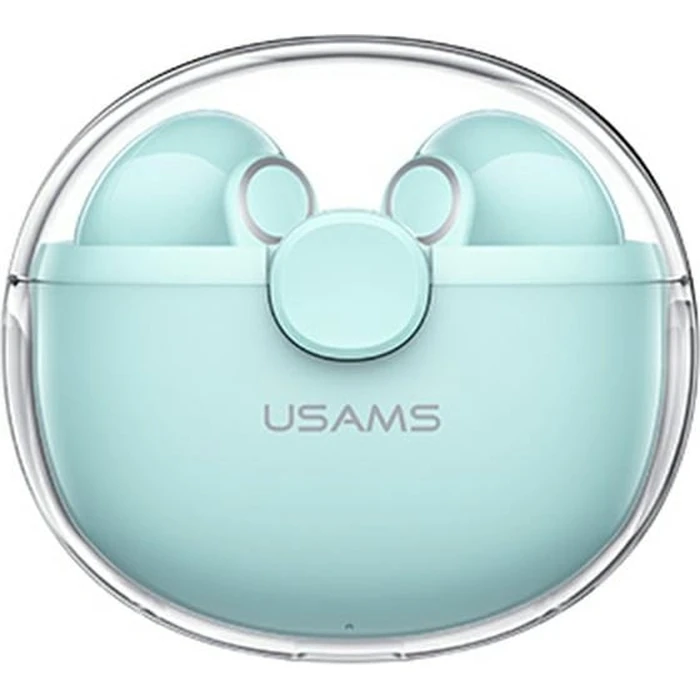 USAMS Earphones Bluetooth 5.1 TWS BU series green BHUBU03