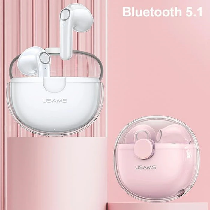 USAMS Earphones Bluetooth 5.1 TWS BU series green BHUBU03