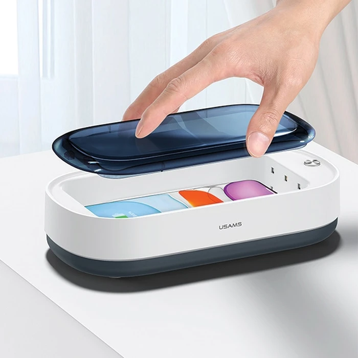 USAMS UV-C Sterilizer With Wireless Charging 15W white ZB151XDH01 (US-ZB151)