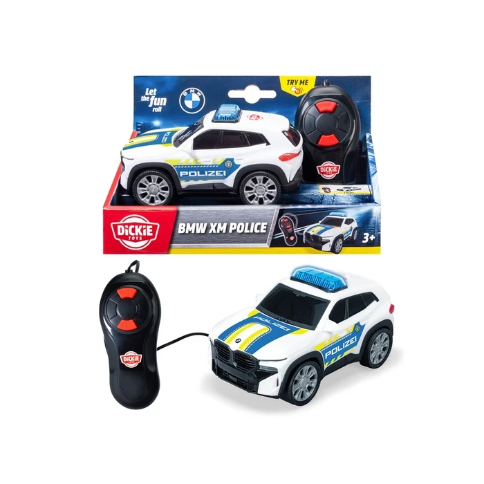 Dickie BMW XM Police Remote Control Car (Cable) - 203712034