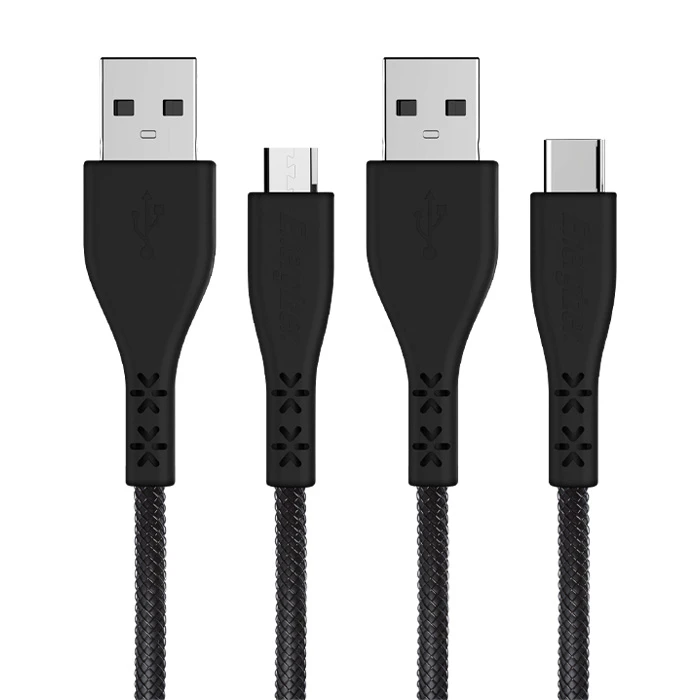 Φορτιστής Αυτοκινήτου Energizer DC2BLCMM 2.4A 2USB +USB-C +Micro Cable Black