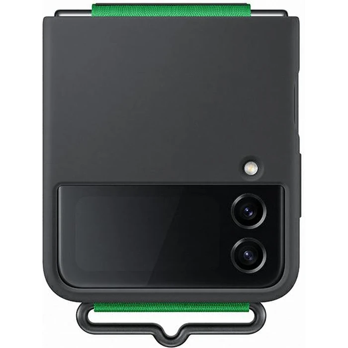 Samsung Galaxy Z Flip 4 EF-GF721TBEGWW black Silicone Cover Strap
