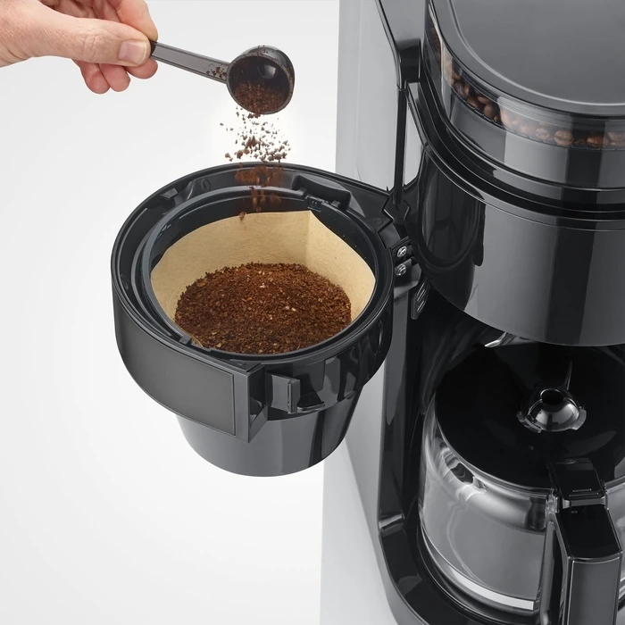 Severin KA 4830 S-Taste AromaOne Filter Coffee Machine with Grinder and Glass Jug