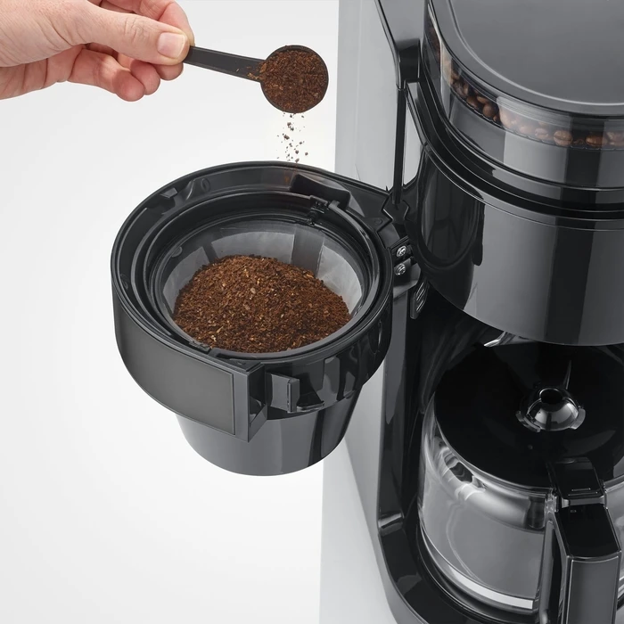 Severin KA 4830 S-Taste AromaOne Filter Coffee Machine with Grinder and Glass Jug