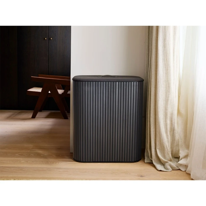 Joseph Joseph Tota Twin Luxe 90L Laundry Sorter - Black