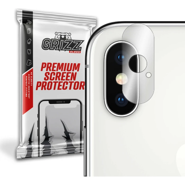 GrizzGlass HybridGlass Camera Apple iPhone X