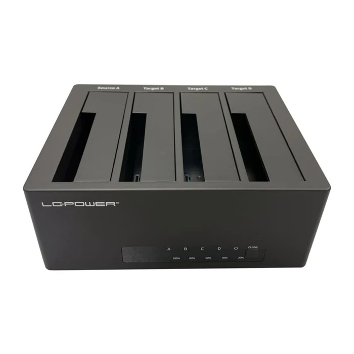 LC-Power Docking Station για Σκληρούς Δίσκους SATA με σύνδεση USB 3.0 (LC-DOCK-U3-4B-V2)