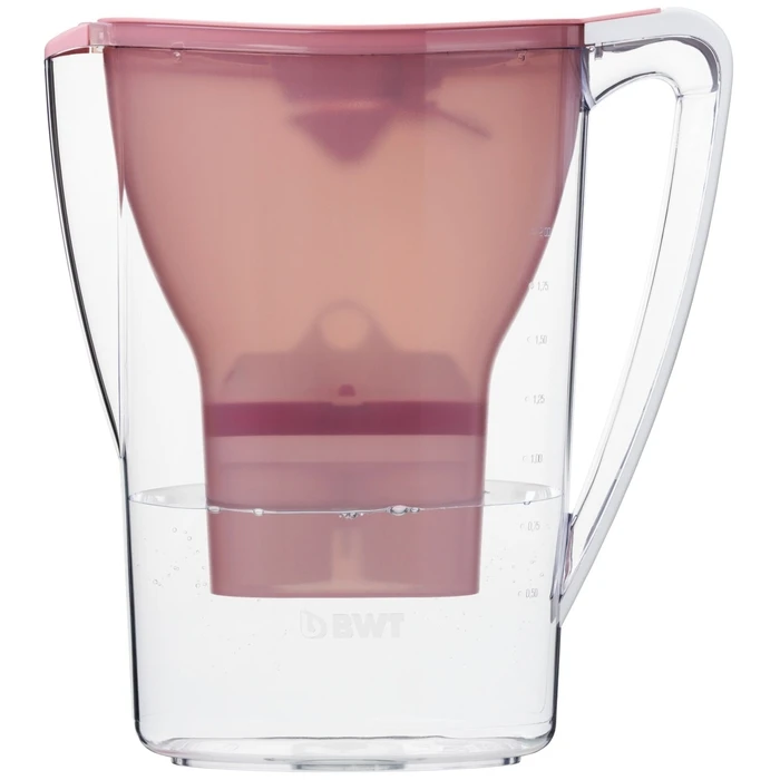 BWT Aqualizer Home 2.7L Water Filter Jug Pink with Mg2+ Cartridge