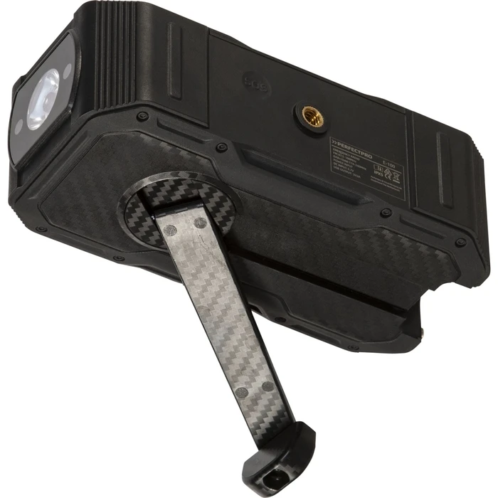 PerfectPro E-100 Emergency Radio (DAB+/FM, Bluetooth, Solar & Hand Crank)