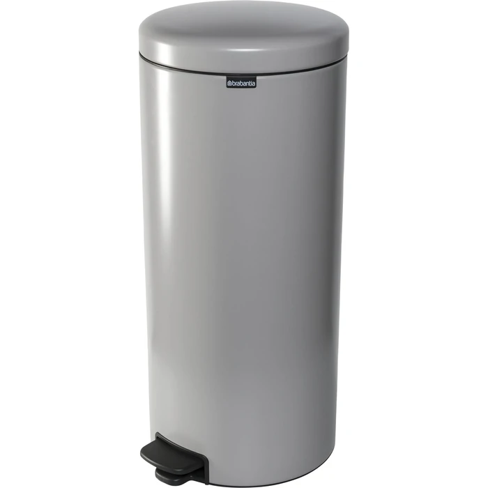 Brabantia NewIcon Plastic Waste Bin Grey 30 L