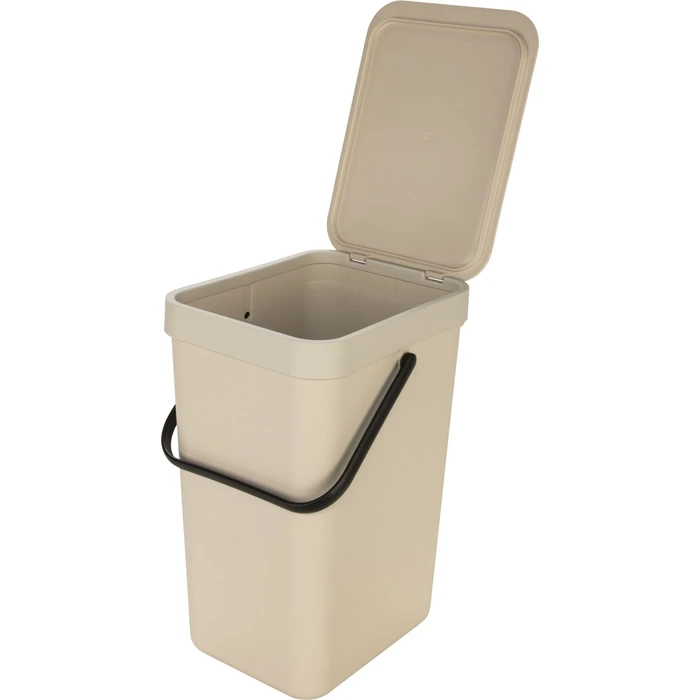 Brabantia Sort&Go Plastic Waste Bin Beige 12L