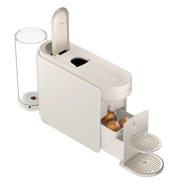 De'Longhi Vertuo Up Nespresso Capsule Coffee Machine 15 bar Pearl White