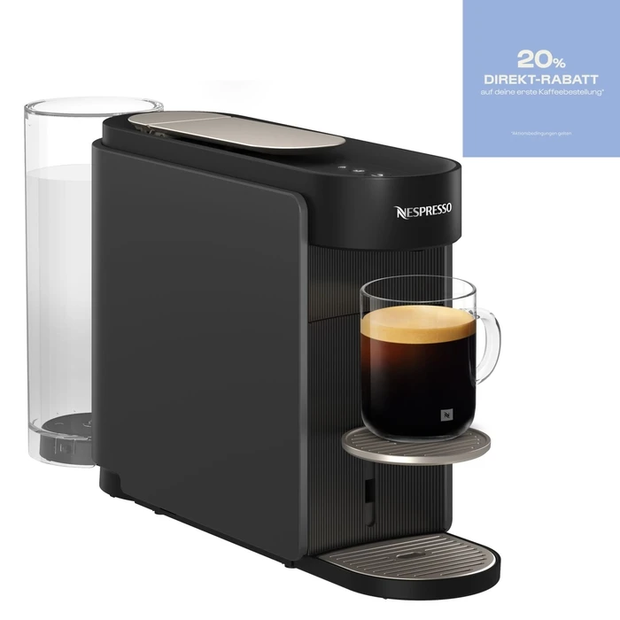 De'Longhi Vertuo Up Nespresso Vertuo Capsule Coffee Machine 15 bar Anthracite (ENV 200.GY)