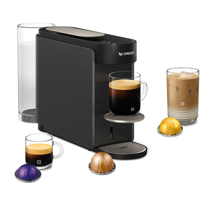 De'Longhi Vertuo Up Nespresso Vertuo Capsule Coffee Machine 15 bar Anthracite (ENV 200.GY)