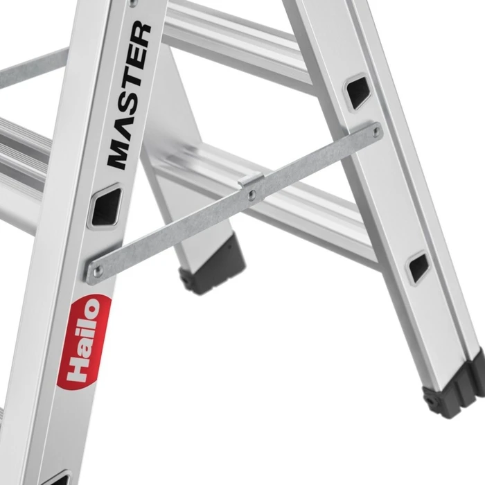 Hailo Master D80 2 x 3 Steps Double-Sided Folding