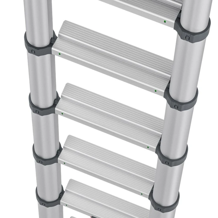 HAILO Master T100 13-Step Telescopic Safety Ladder (T100 FlexLine)