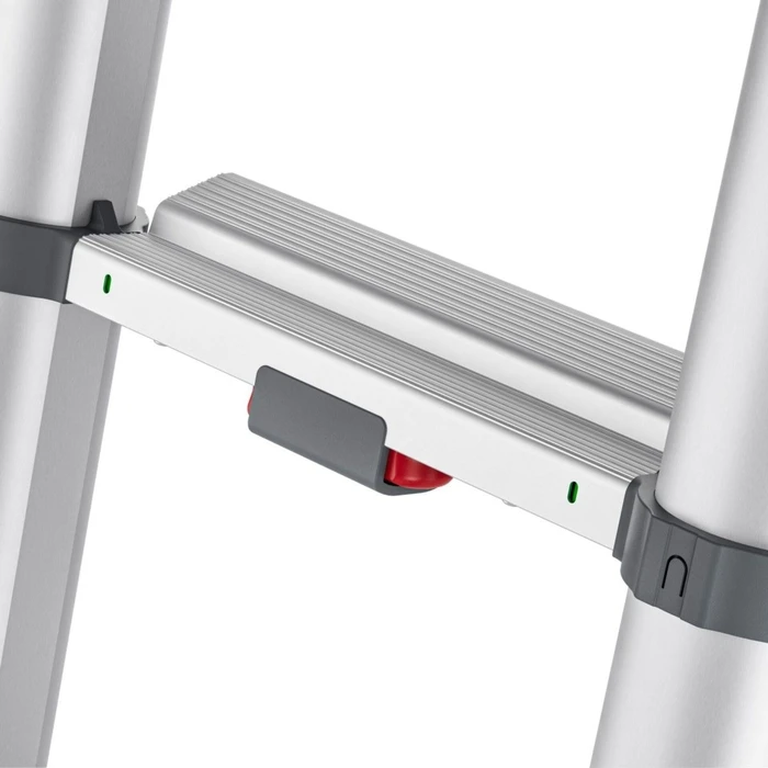 HAILO Master T100 13-Step Telescopic Safety Ladder (T100 FlexLine)