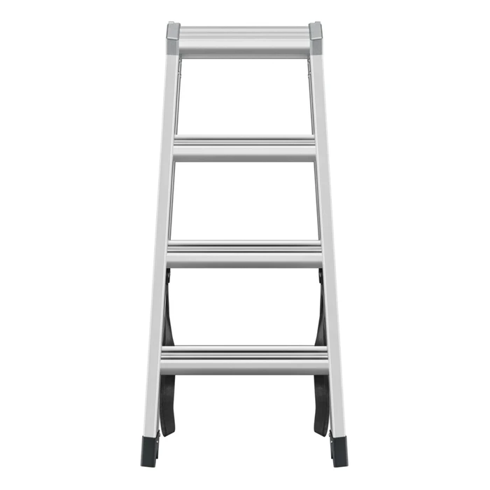HAILO Master D100 2 x 4 Διπλή Σκάλα Αλουμινίου