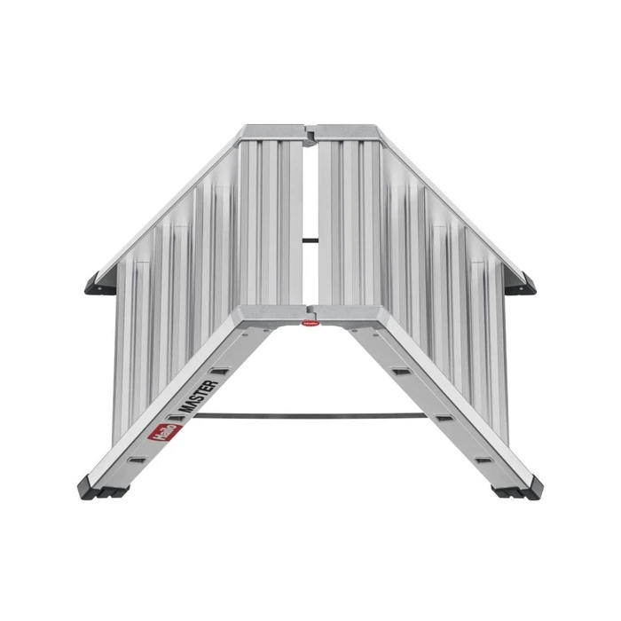 HAILO Master D100 2 x 4 Διπλή Σκάλα Αλουμινίου
