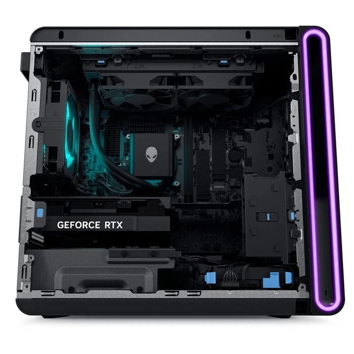 Gaming PC Dell  Alienware Aurora ACT1250/Ultra 7-265KF/32GB/2TB SSD/GeForce RTX 5070/Win 11 Pro/Clear Side Panel