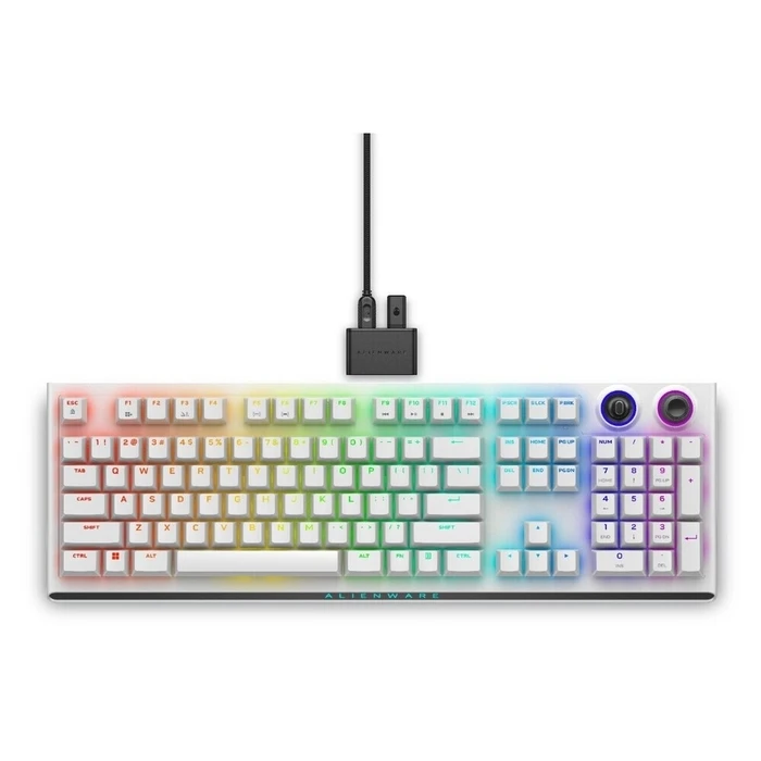 Gaming Πληκτρολόγιο Dell Alienware Tri-Mode Wireless - AW920K - Lunar Light