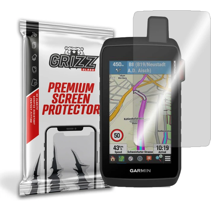 GrizzGlass HybridGlass Garmin Montana 750i
