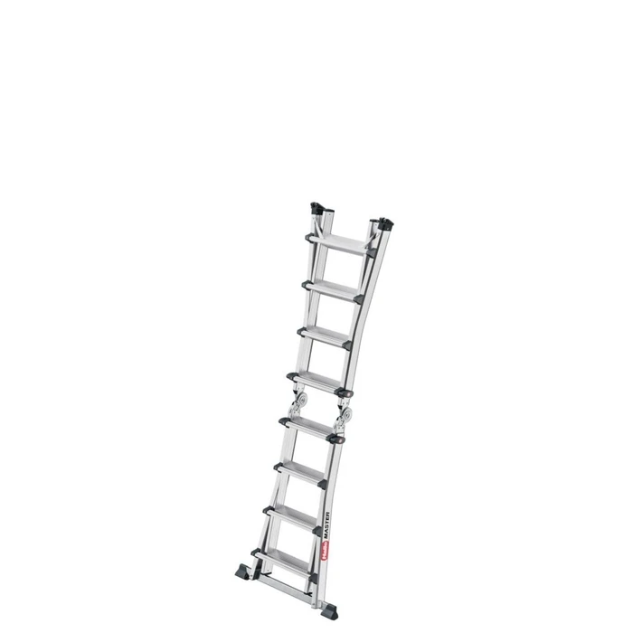 HAILO Master M100 4 x 4-step multi-purpose aluminium ladder