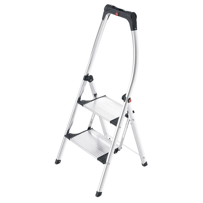 Hailo Aluminum Step Ladder 2 Steps (4302301)
