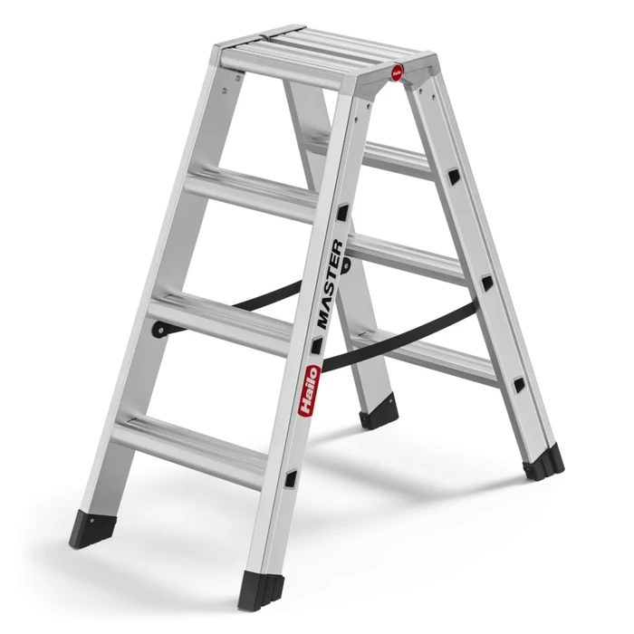 Hailo Master D100 2 x 5 Step Stepladder