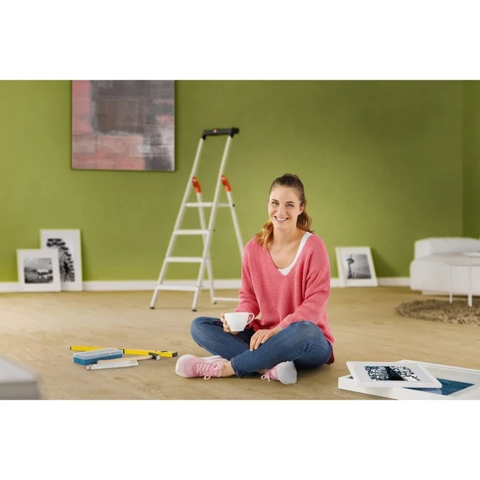 Household Ladder L60 Standardline Aluminum 3 Steps