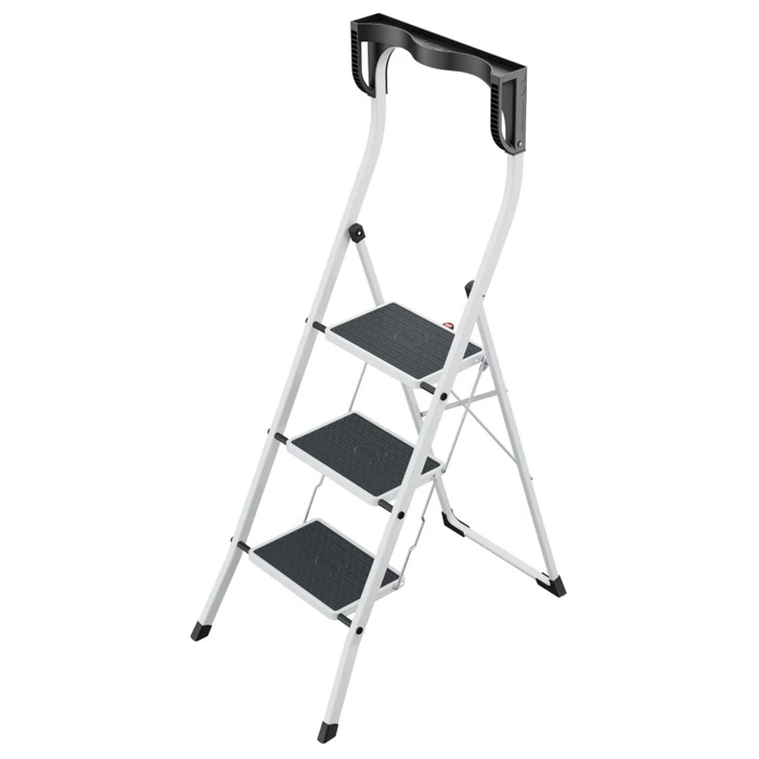 Hailo K75 ComfortLine 3-Step Aluminum Ladder