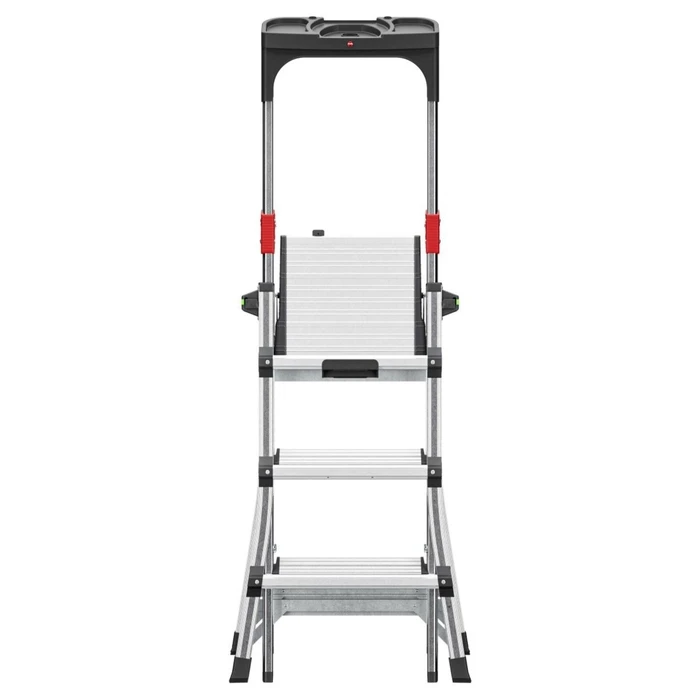 Hailo Master TL100 3-5 Step Aluminum Step Ladder