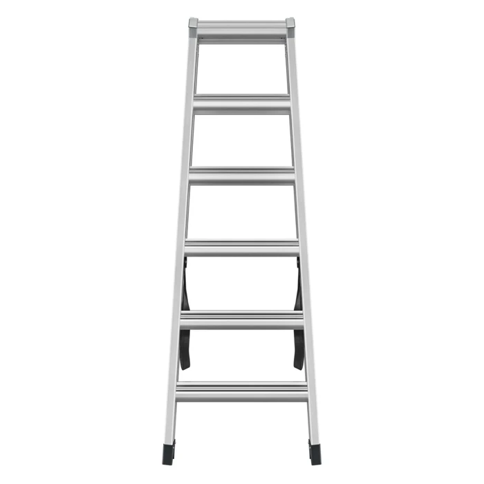 HAILO Master D100 2x6 Steps Double-Sided Stepladder