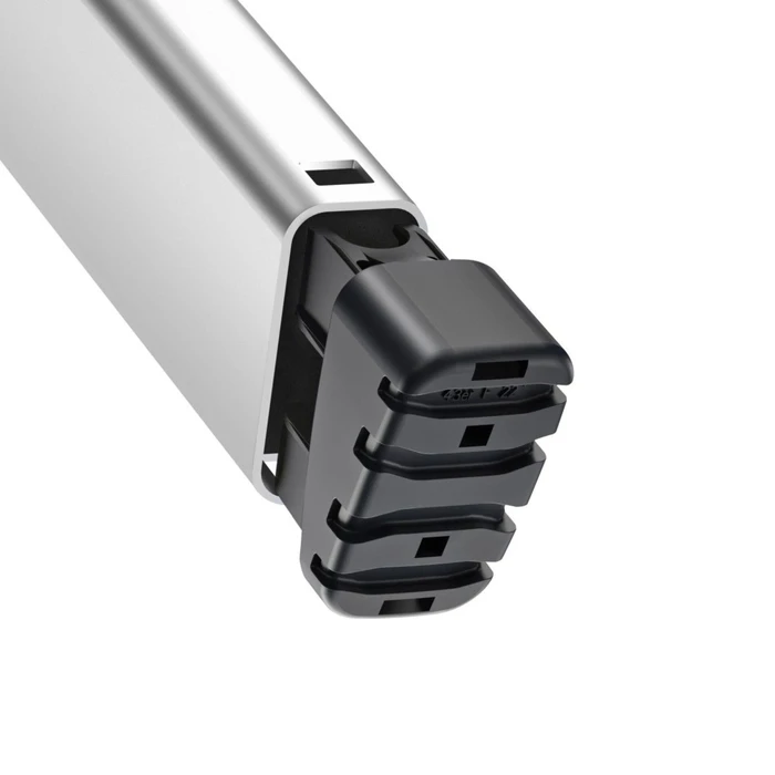 Hailo L80 ComfortLine 4-Step Aluminum Stepladder (3+1) 260 cm