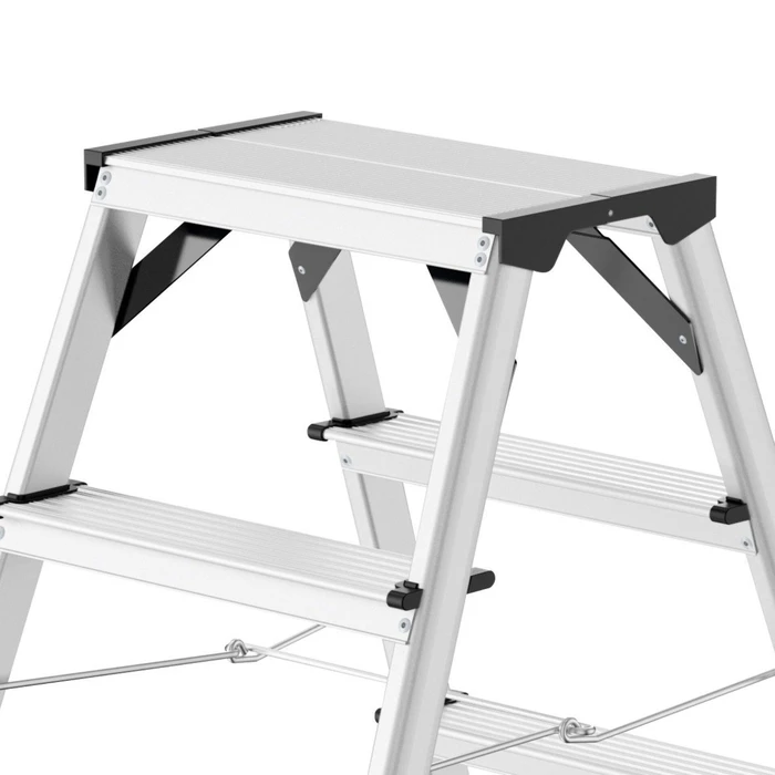Hailo Διπλή Σκάλα Αλουμινίου 2x7 StandardLine (8657007)
